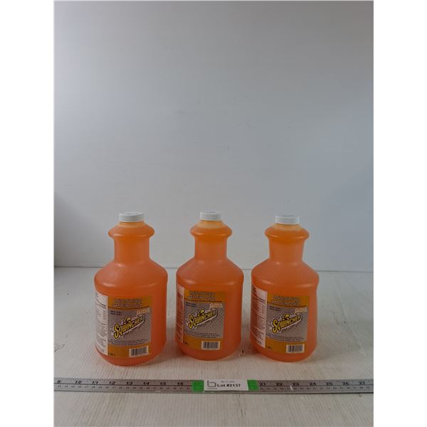 (3) Jugs Of Sqwincher Sport Drink Concentration ( cannot ship)
