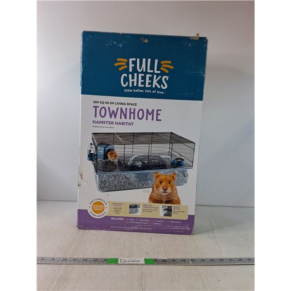 Full Cheeks Townhome Hamster Habitat - PICK UP ONLY