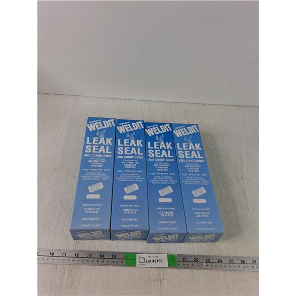 (4) Weldit Radiator Leak Seal & Conditioner Boxes - PICK UP