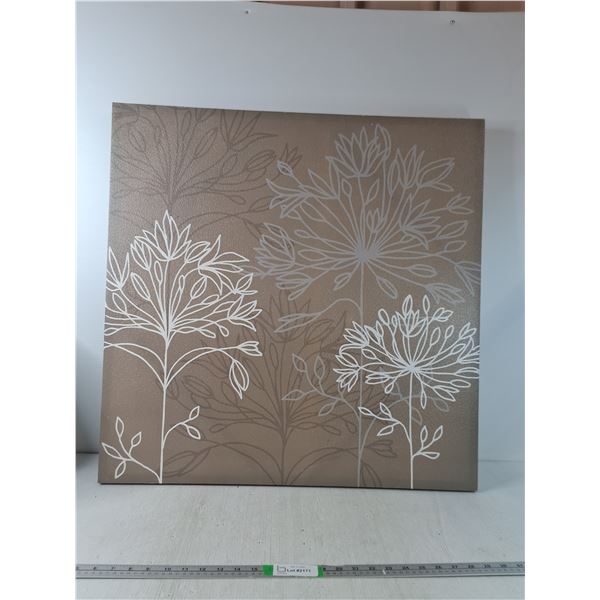 *Deorative Wall Art 30"x30" ( cannot ship)