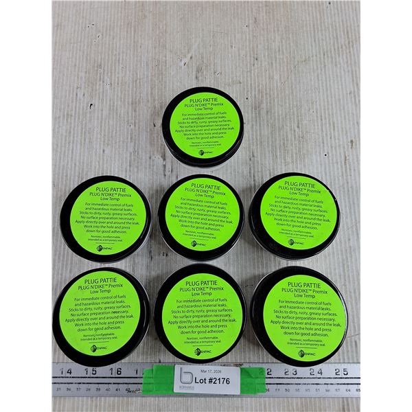 (7) Enpac Plug Patties (as is)