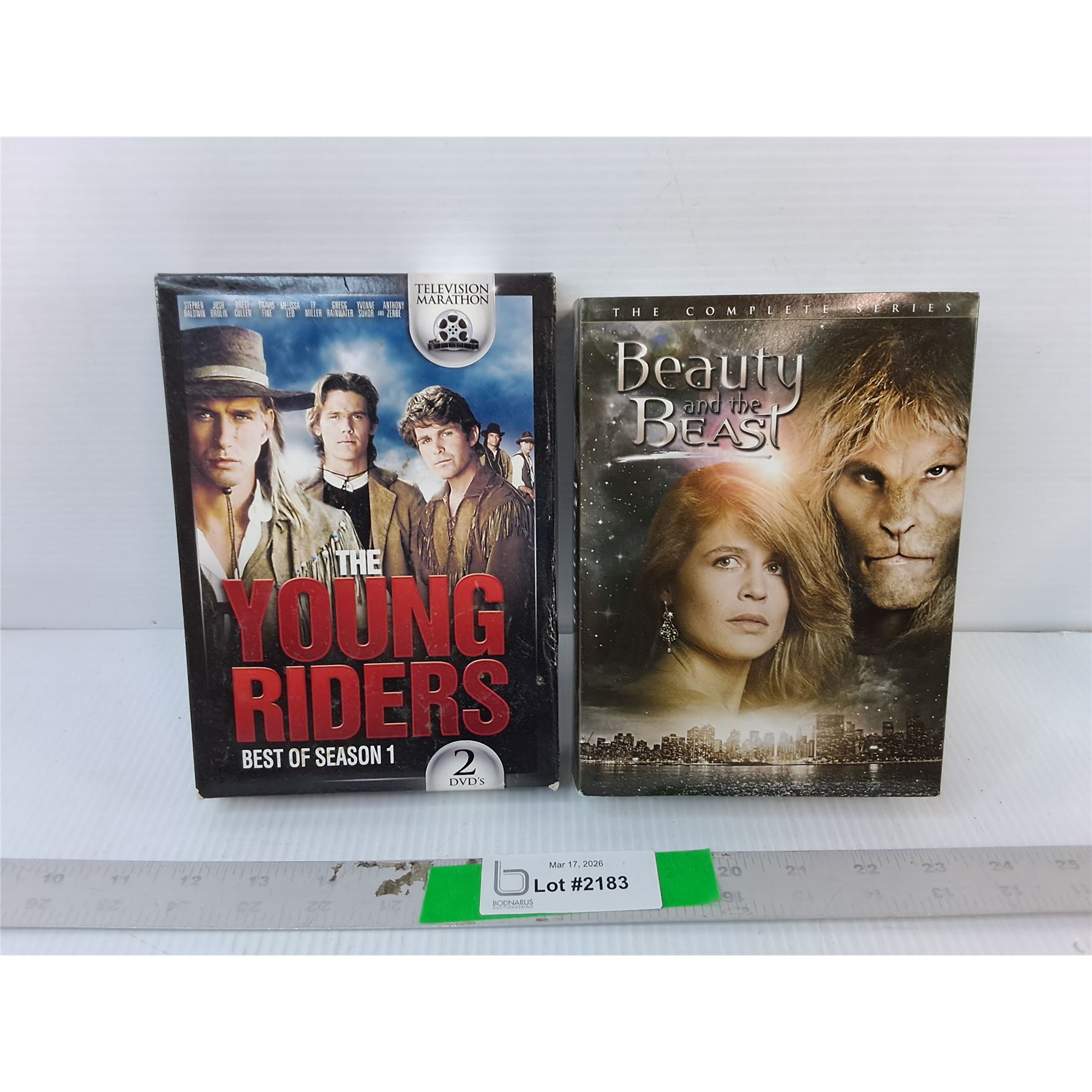 The Young Riders & Beauty and the Beast on DVD - Bodnarus Auctioneering