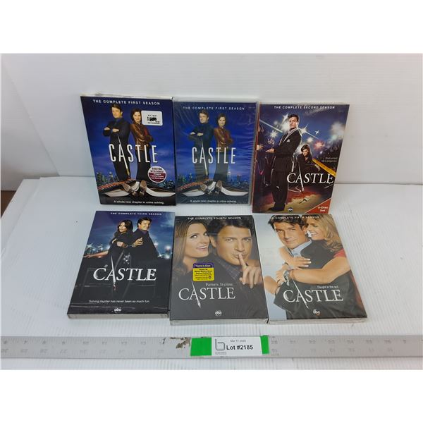 Castle on DVD- Seasons 1-5