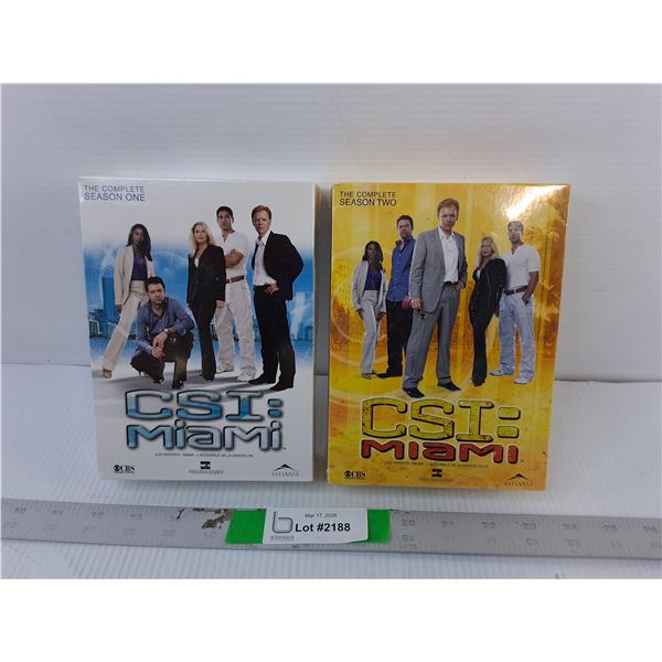 CSI:Miami Season 1 & 2- Sealed