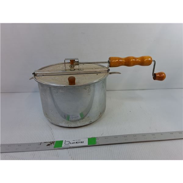 Schneider's Hand Cranked Popcorn Popper