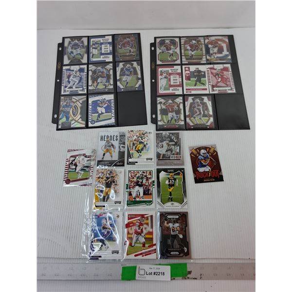 NFL Cards- Kyler Murray, Jonathan Taylor, Aaron Rodgers, Misc. Cannot Authenticate