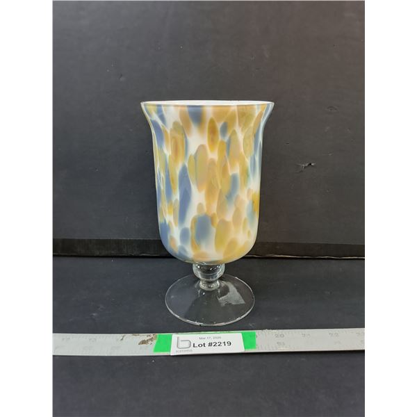 Scented Candle & Glass Candleholder 8.5"