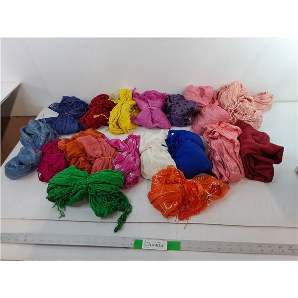 (18) Women's Dress Scarves