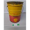 Image 1 : Vintage Shell Rotella Oil Pail-Empty - PICK UP ONLY