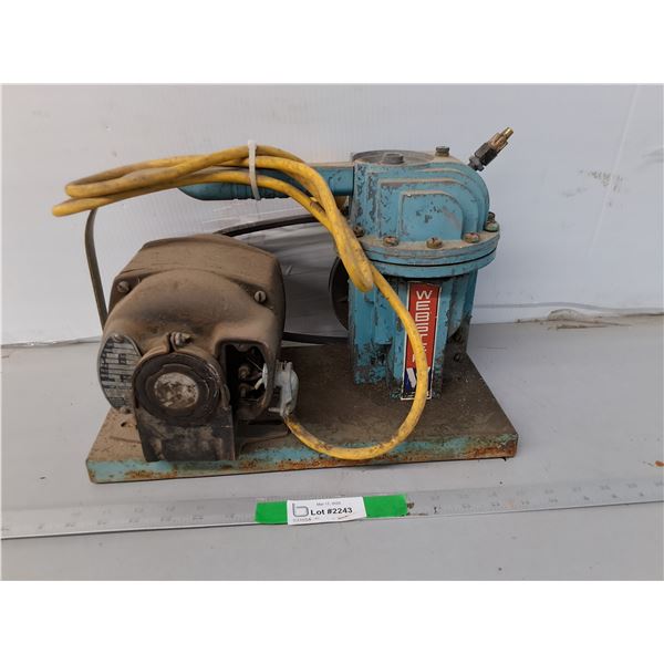 Webster Industrial Fluid Pump- Powers On, Cannot Ship