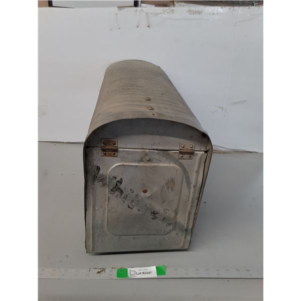 Metal Mailbox 23.5" x 10" 14.75"- Cannot Ship