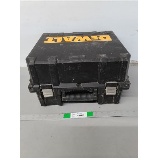DeWalt Plastic Storage Case 15" x 9" x 12.75"- Pickup Preferred