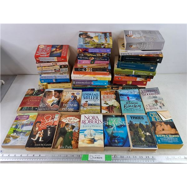 Assorted Books - Amanda Foreman, Julia Parks, Nora Roberts, Misc