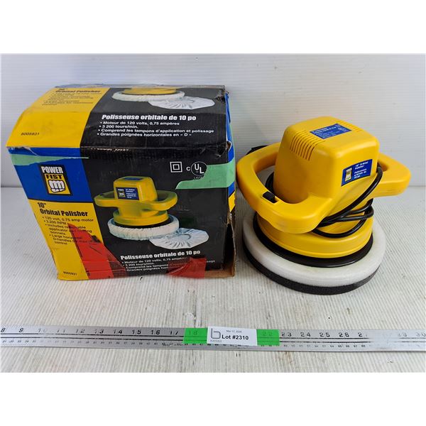 Power Fist 10" Orbital Polisher - Powers On, As Is
