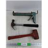 Image 1 : Caulking Gun, Hammer & Mallet