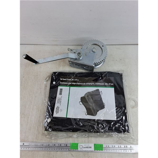 1200 lbs All Purpose Winch, Pet Seat Cover
