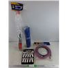 Image 1 : Power Fist Battery Operated Pump, Welding Rod Storage Container, Brass Jiggler Siphon, Clips
