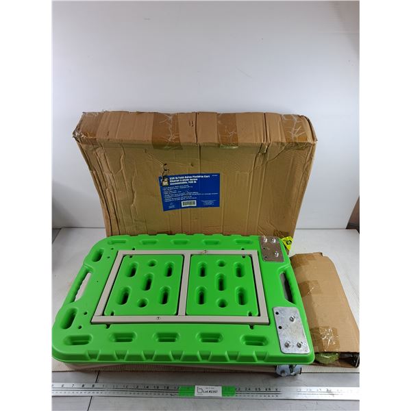 Power Fist 330 lb Fold Down Platform Cart - PICK UP ONLY
