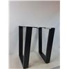 Image 3 : (2) Black Metal Coffee Table Legs - PICK UP ONLY