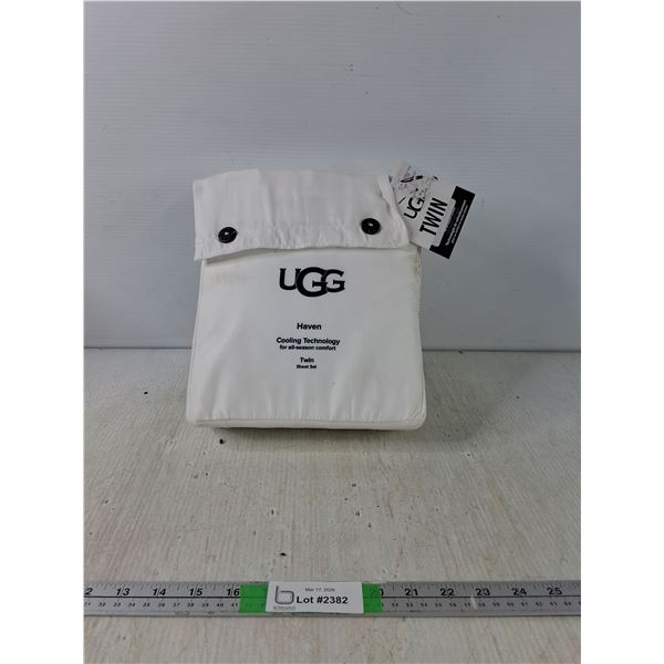 UGG Haven Cooling Technology Twin Sheet Set