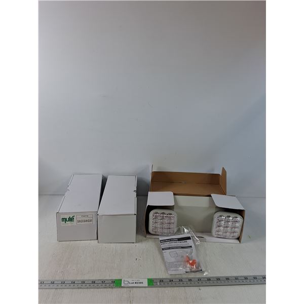 (3) Emergency Light Fixtures( NIB)