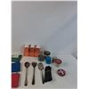 Image 3 : Clipboard, Pencil Cases, LED  Headlight, Antique Cutlery,  Fibre Dye, Misc ( cannot ship)