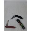 Image 2 : (3) Pocket Knives ( as is)