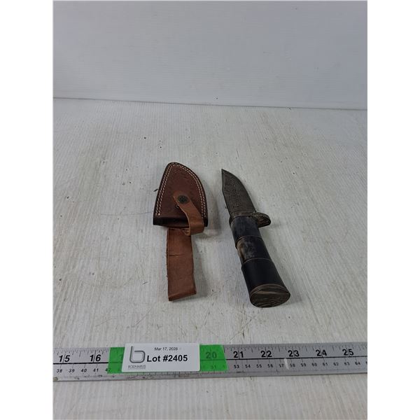 Custom Handmade Knife With Sheath