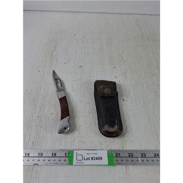 Stainless Steel Pocket Knife ( as is)