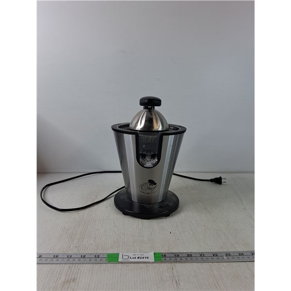 Chuzy Chef Stainless Steel Electric Citrus Juicer ( as is)