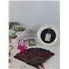 Image 3 : Tea Kettle, Artificial Tree Plant, Paint Brush, Sunglasses, Fan, Picture Frame, Misc