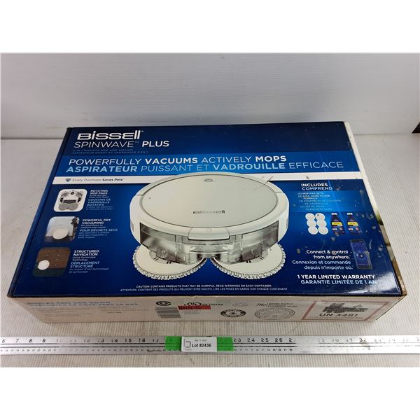 Bissell 2 in 1 Robotic Mop & Vacuum (NIB, as is, cannot ship)