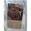 Image 4 : Rowan Lane 10 Piece Comforter Set (some rips,missing 2 pillows,as is) - PICK UP ONLY