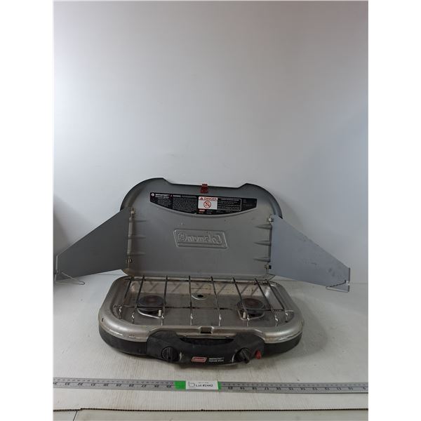 Coleman Instastart Portable Propane Stove 22" ( as is, cannot ship)