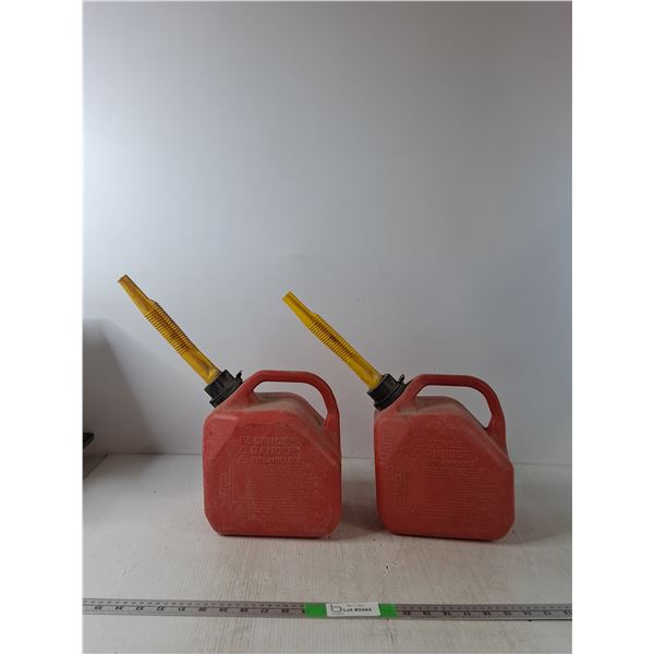 (2) 5L Jerry Cans (cannot ship)