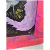 Image 3 : Original Mixed-Media Art Featuring a Horror-Themed Clown Character ( cannot ship) 28" x 15"