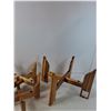 Image 3 : (4) Wooden Planter Stands ( up to 18", cannot ship)
