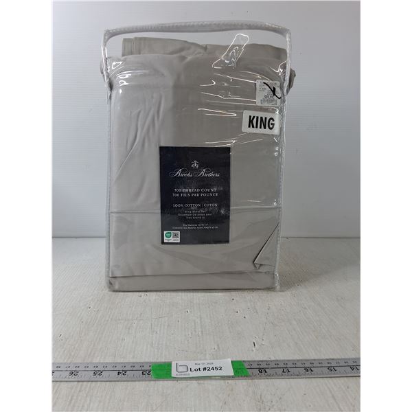 Brocks Brothers King Sheet Set (as is)