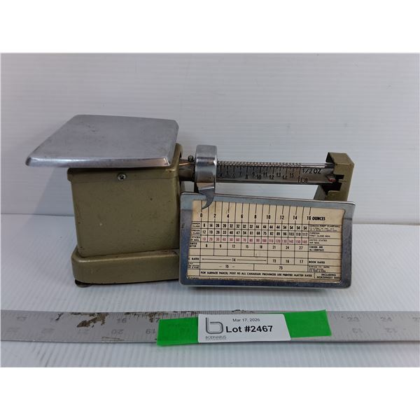 Vintage Triner Postal Scale