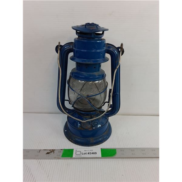 Vintage Metal Big Wheel Lantern 11" - PICK UP