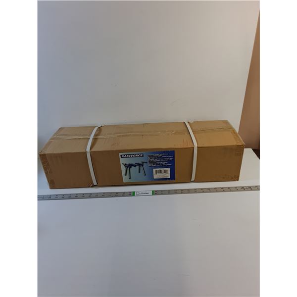 (1) Miter Saw Stand - New-In-Box - Kastforce (Overall Size 36 5/8" x 20 7/8 x 28 3/8") -PICK UP