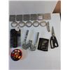 Image 2 : Assorted- Kitchenware  - Knife Sharpeners, Sewing Kit, Bottle Capper, Cork Screws, Misc.