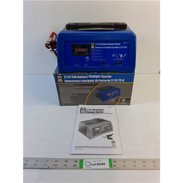 Power Fist  - Battery Charger/Booster - Powers On