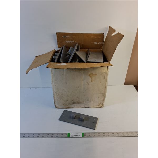 (54) 'Unknown' Plastic Parts  - 9" x 3 1/4" - PICK UP
