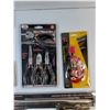 Image 2 : Assorted Tools  - Vice Grips (14"),  Pliers,  Tubing Cutter, Scraper