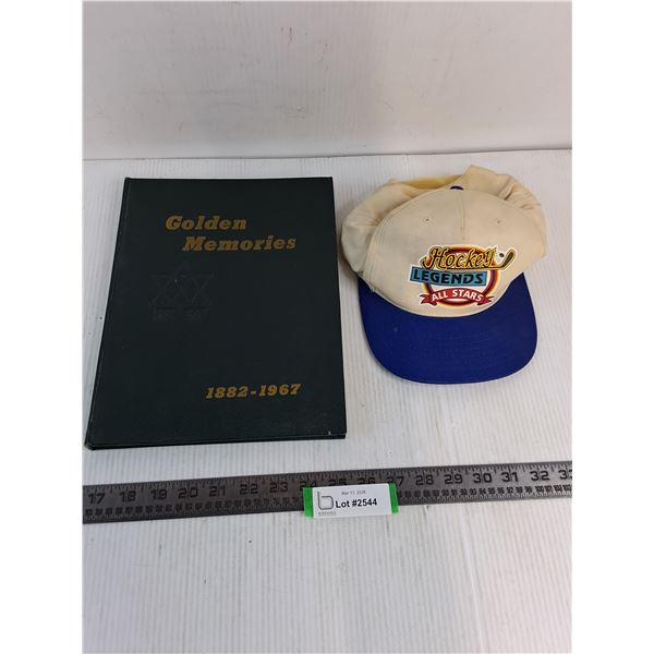 Dand, Manitoba History Book, Hockey Legends Adult Ball Cap