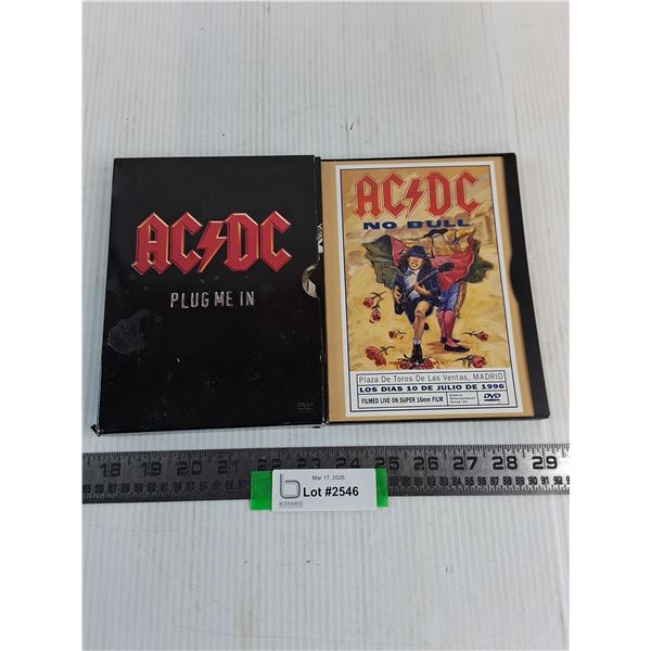 (2) AC/DC Concert DVDs