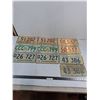 Image 1 : (5) Pairs of Mostly 1970's Saskatchewan License Plates
