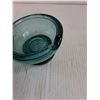 Image 3 : (4) Vintage 'Teal Blue' Glass Insulators