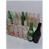 Image 5 : Vintage Wooden 20x12x10" Coca-Cola Crate w/24 Glass Bottles -PICK UP ONLY